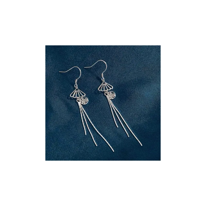 AIDIER 925 Sterling Silver Drop Earrings Women's-3