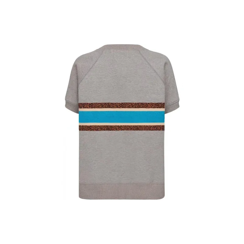 DIOR Quarterly New Products Raglan Sleeve T Shirt Women's Gray-1