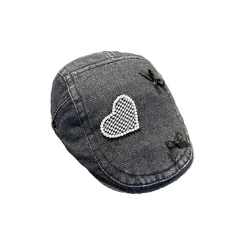 JONNY MOORE Denim Berets Unisex