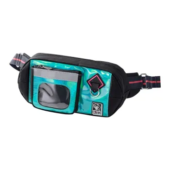 MOEYU Oxford Miku Anime Sports Crossbody Bag Regular Unisex Black