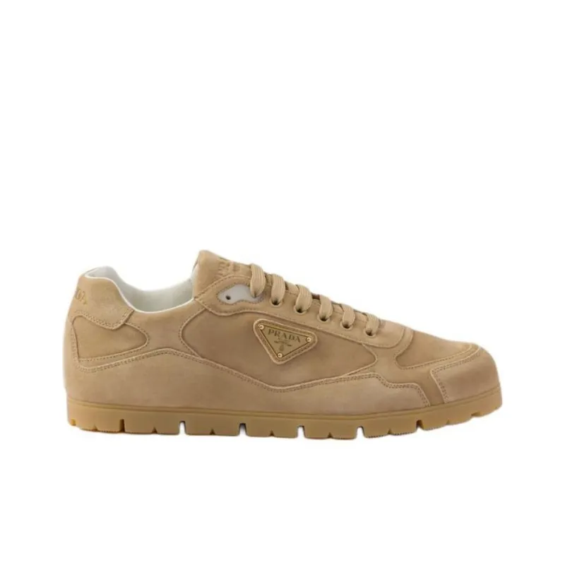 PRADA Trail Low Top Casual Shoes Men's Beige-1