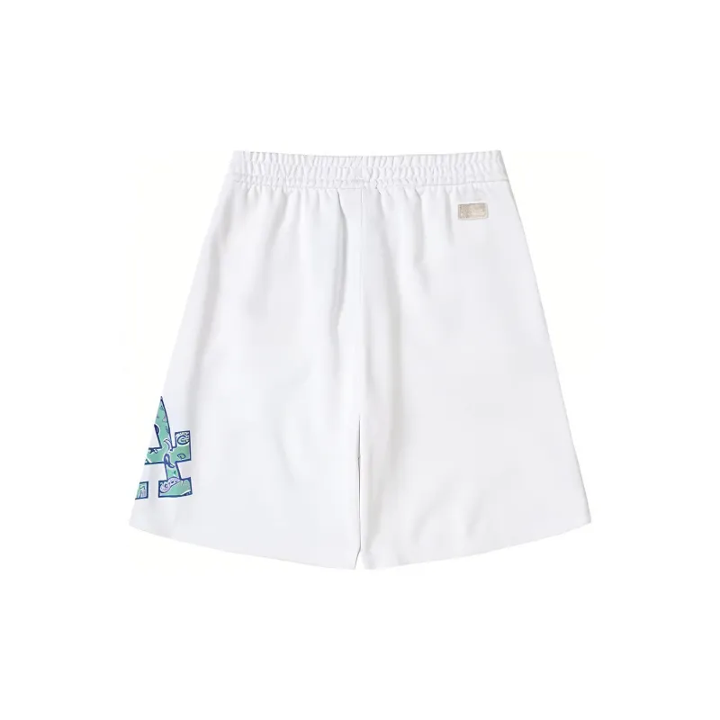 MLB Mlb Cashew Flower Casual Shorts Unisex White-1