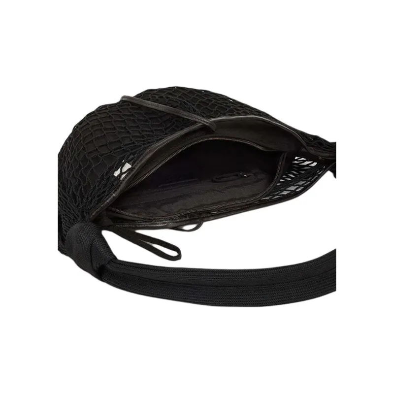 Lemaire Polyester Croissant Bag, Crossbody Bag, Shoulder Bag Women's Black-2