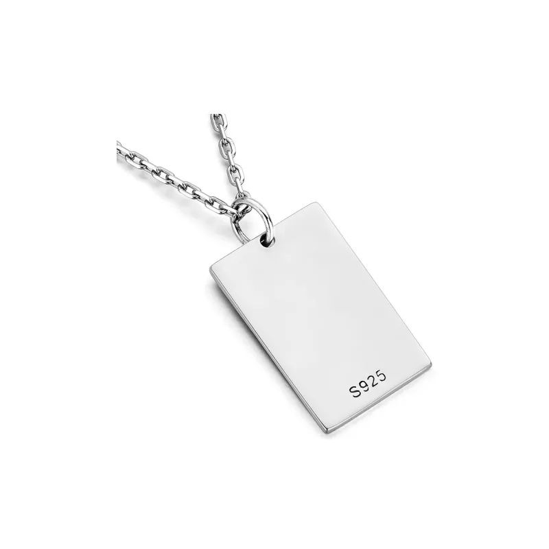 MYSH 925 Sterling Silver Necklaces Men's-3