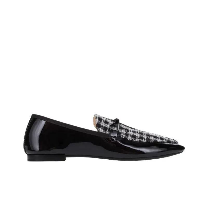 Repetto Gilles Loafers 2cm Women's Black-1