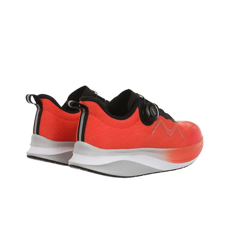 MBT Breathable Coverage Rebound Low Top Long Distance Running Running Shoes Men's Orange-3