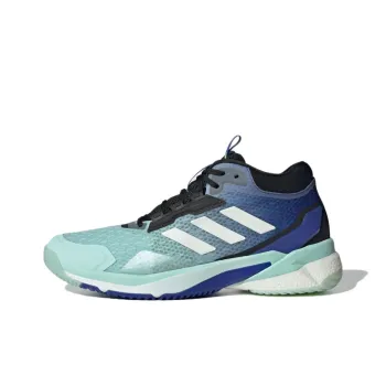 Adidas Crazyflight 5 Cushioned Slip-Resistant Low-Top Training Shoes Unisex Turquoise