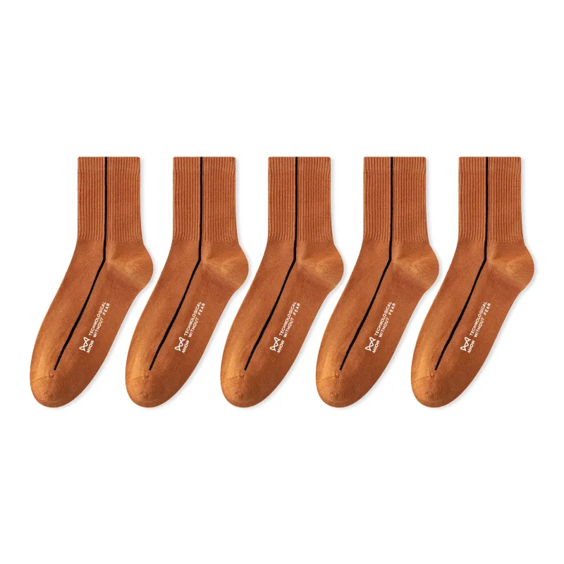 MIIOW Cool One Summer Series Mid Calf Socks Unisex Combo Set-9