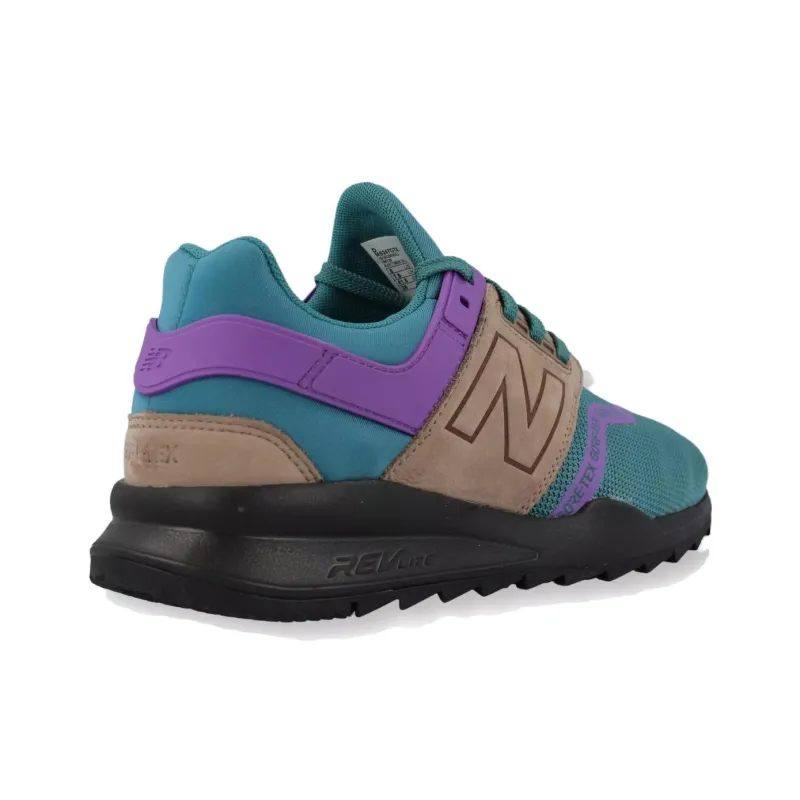 New Balance NB 247 Anti Slip Wear Resistant Low Top Running Shoes Men's Green-3