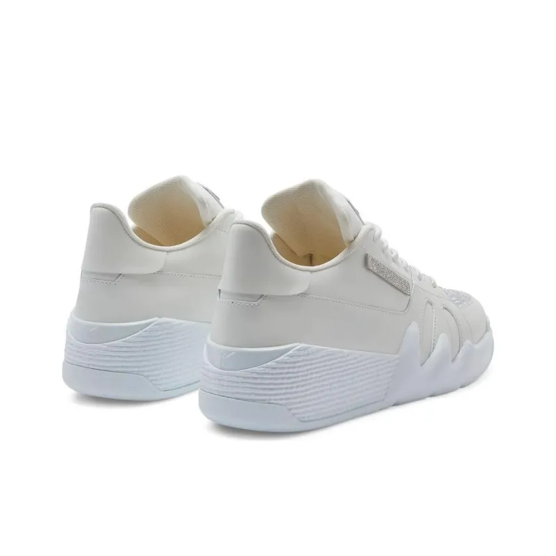 Giuseppe Zanotti Talon Rhinestone embellished Leather Sneakers-3