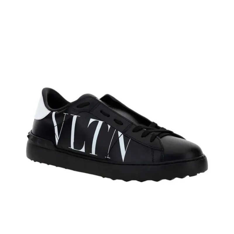 Valentino Open VLTN Low Top Sports Casual Shoes Men's Black-2