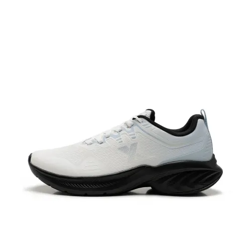 XTEP Running Shoes Men Low-Top Sail White/Evening Mist Blue