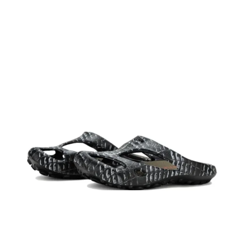 KEEN Shanti Rubber Sole Slip Resistant Quick Dry Closed Toe Slippers Unisex Black-1