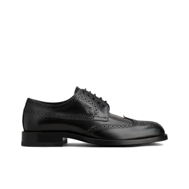 TOD'S Polished finish Lace up Brogues-1