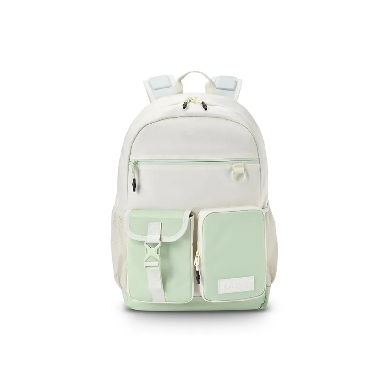 LiNing Polyester Backpack Regular Unisex Light Green-0