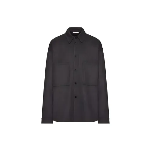 Valentino Jackets Men Gray