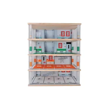 Kavi Parking Lot Garage Display Stand Storage Box 1 24 Model Accessories