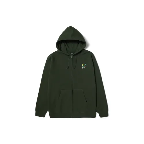 HUF Sweatshirts Unisex Hunter Green