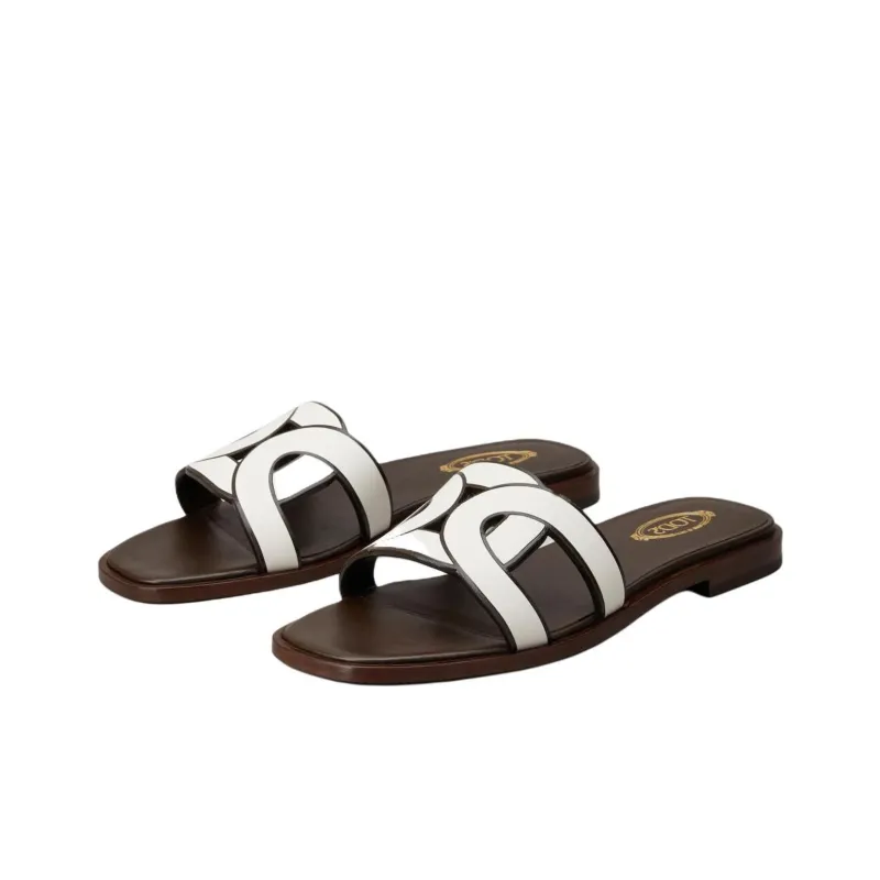TOD'S Chain Slip On Sandals Women's-2