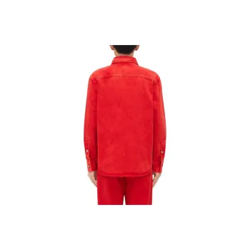 Bottega Veneta SS24 Shirt Men's Dark Red