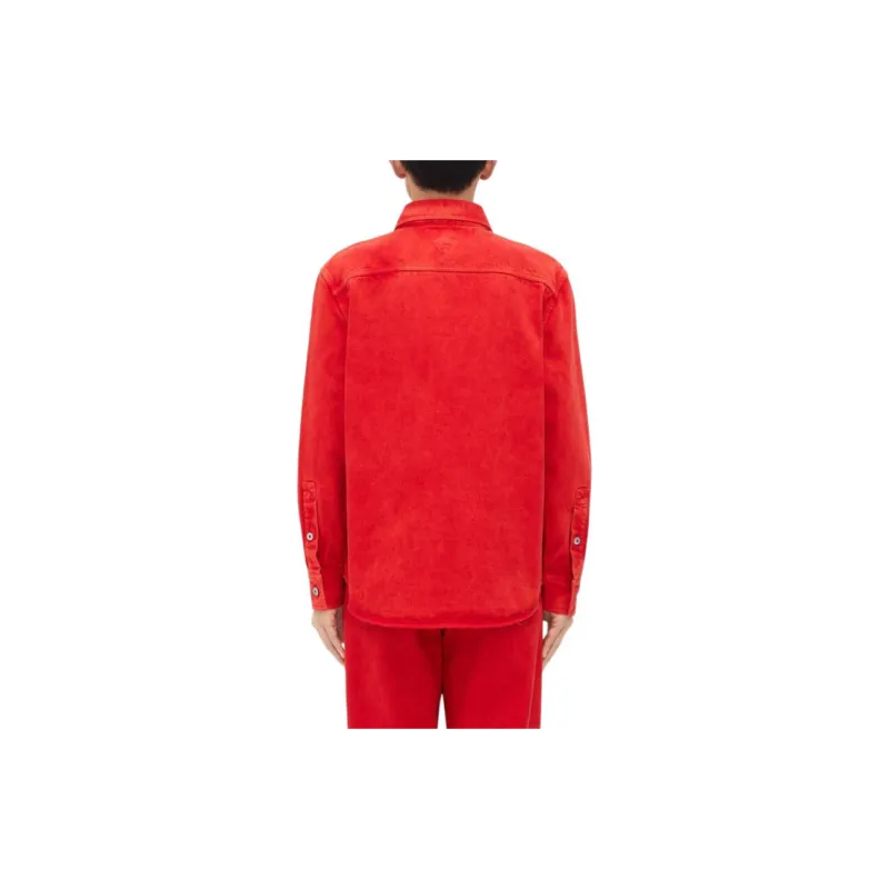 Bottega Veneta SS24 Shirt Men's Dark Red-1