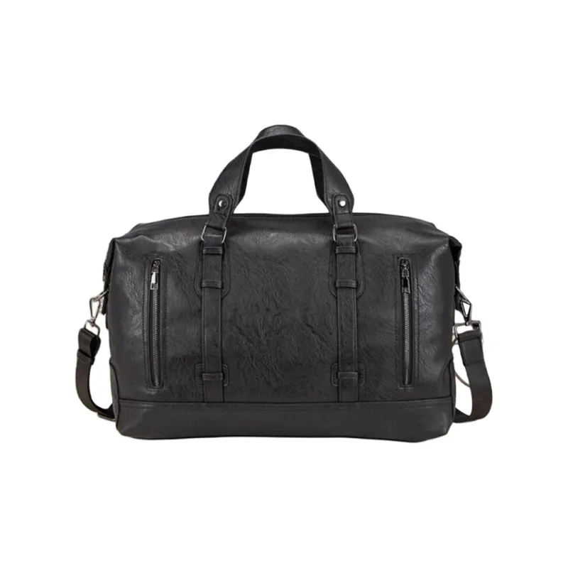 TTaG．baG PVC Polyvinyl Chloride Travel Bag Regular Men's Black-1