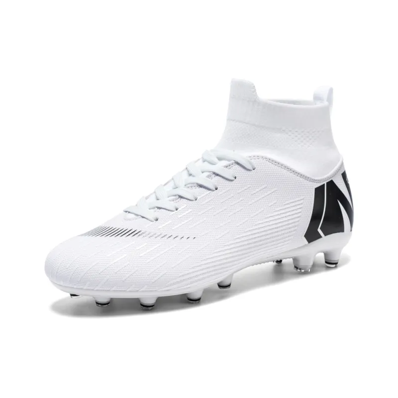 Kuding AG Rubber Short Studs TF Rubber Broken Studs Breathable Coverage Impact-Resistant Soccer Shoes Unisex-1
