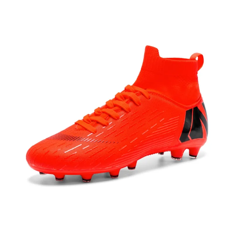 Kuding AG Rubber Short Studs TF Rubber Broken Studs Breathable Coverage Impact-Resistant Soccer Shoes Unisex-23