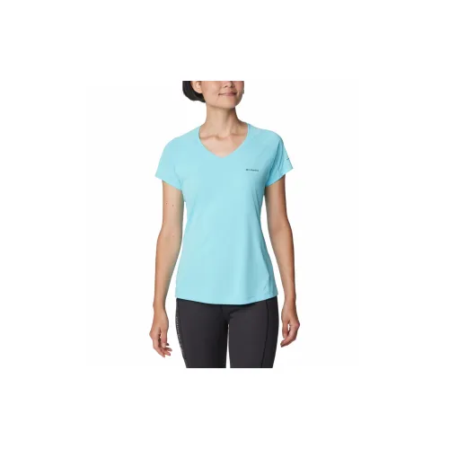 Columbia T-Shirts Women's Lake Blue