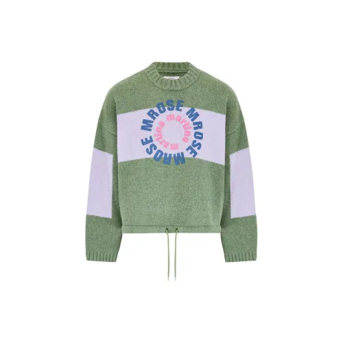 Martine Rose Logo-print Intarsia-knit Sweater