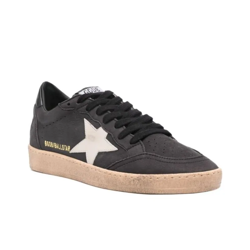Golden Goose Ball Star Dark Grey Sand-2