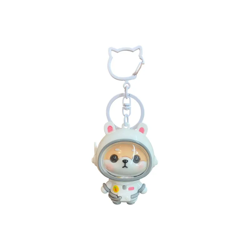 Baimao PVC Metal Keychains Unisex-1