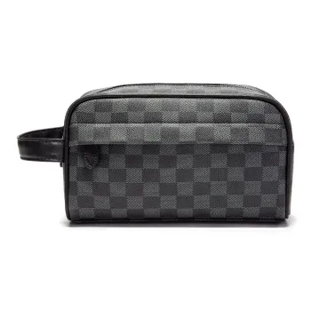 VIHUS PVC Handbags Clutches Men's Black