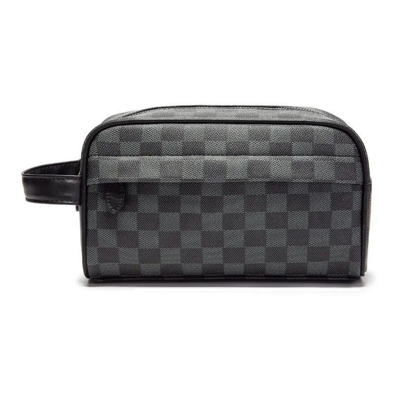 VIHUS PVC Handbags Clutches Men's Black-0