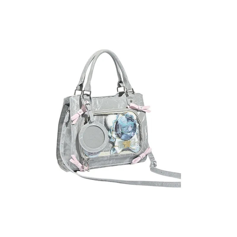 NATTY Microfiber Synthetic Leather Backpack Shoulder Bag Crossbody Bag Handbag Women's Multicolor-1