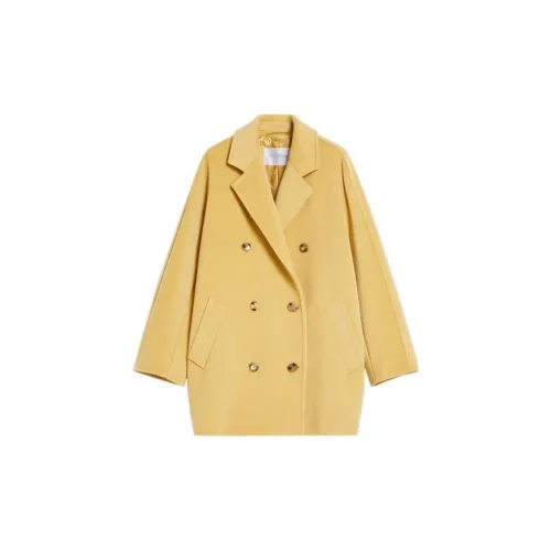 WEEKEND MaxMara Coats Women's Yellow