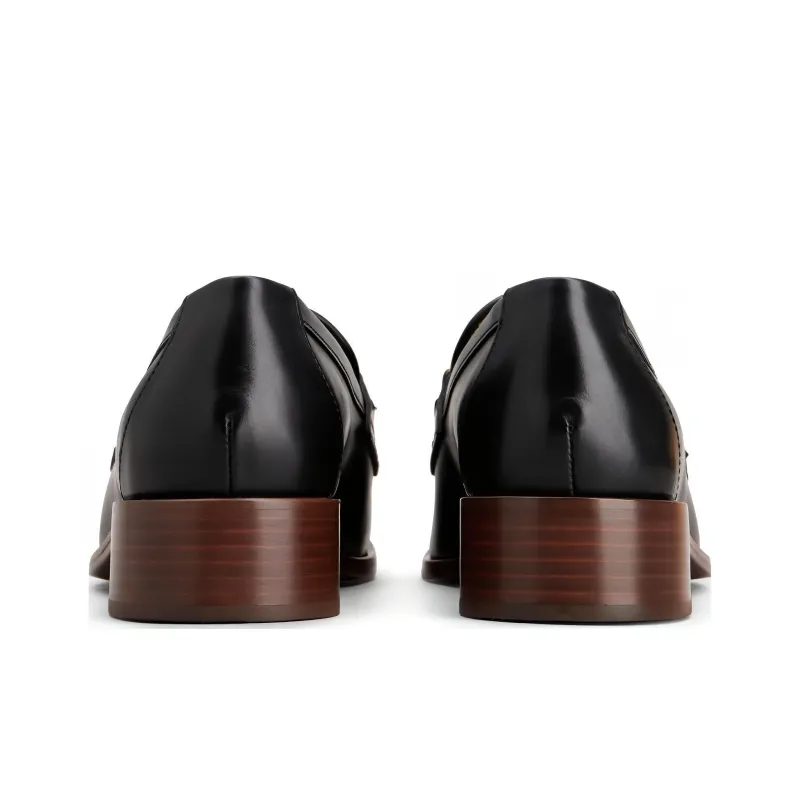 TOD'S Logo Plaque Slip On Loafers Women's-3