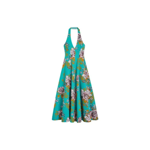 SCANLAN THEODORE Slip Dresses Women's Turquoise/Green Turquoise Stone Color