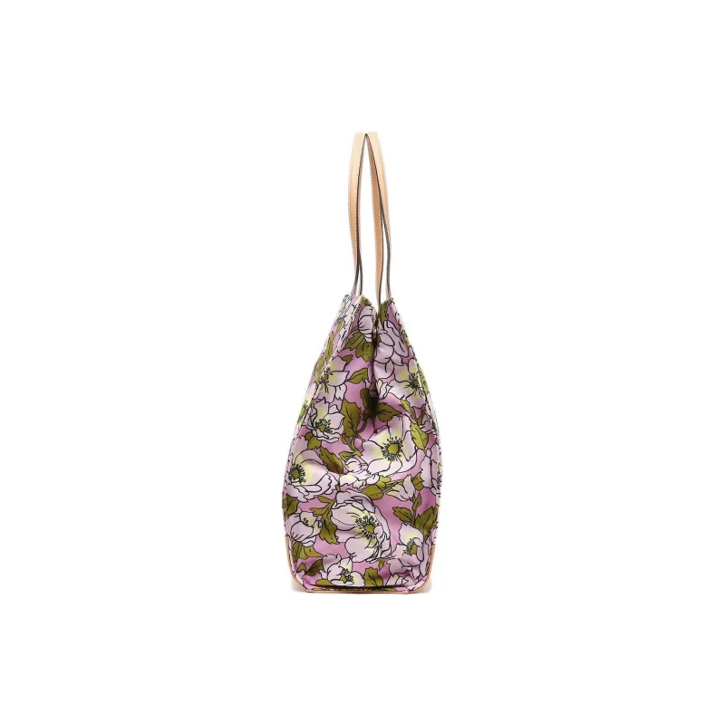 TORY BURCH Ella Polyester Artificial Leather Tote Bag Shopping Bag Handbag Shoulder Bags Regular Women's Multicolor-2