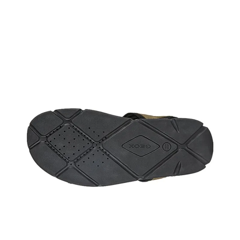GEOX Beach Sandals Men's Light Olive Green-4