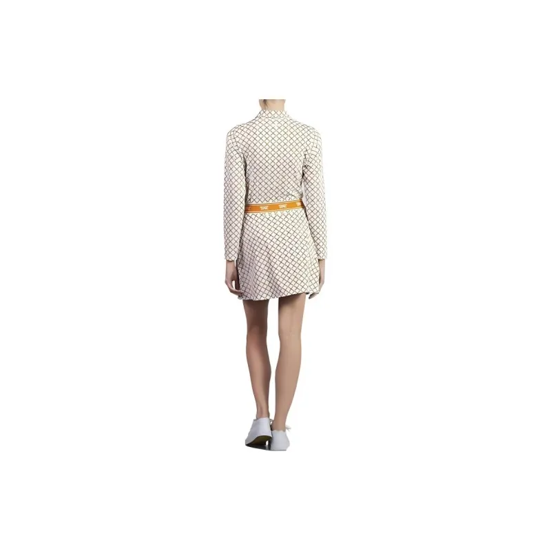 PXG Casual Short Skirts Women's Yellow-1