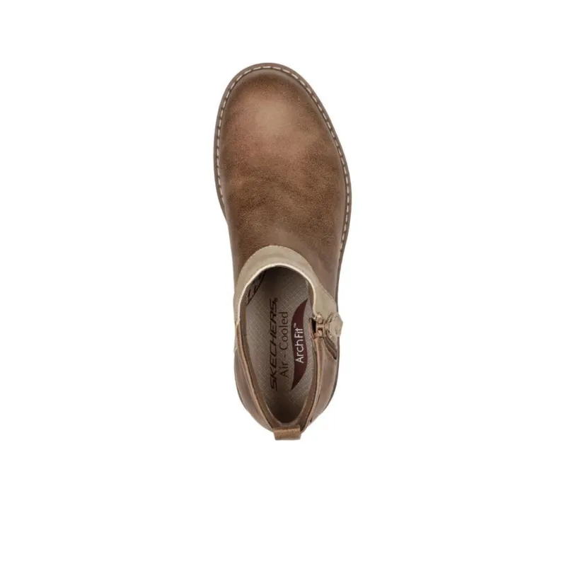 Skechers Arch Fit Mojave - Indefinite Ankle Boots Medium Heel Women's Brown-3