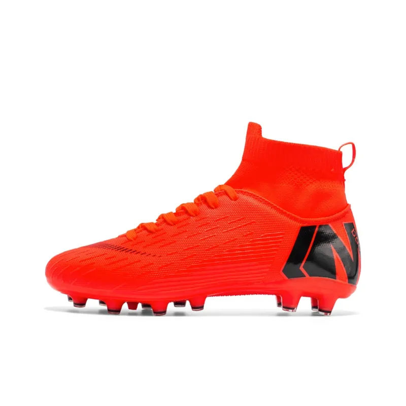 Kuding AG Rubber Short Studs TF Rubber Broken Studs Breathable Coverage Impact-Resistant Soccer Shoes Unisex-22