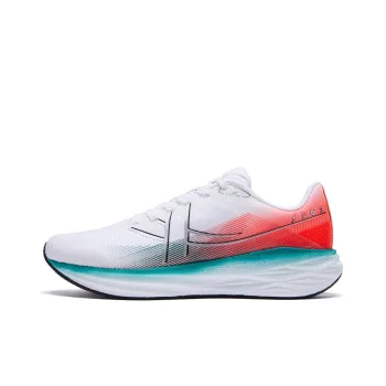 XTEP Speed 5.0 Anti-Slip And Wear-Resistant Breathable Low-Top Casual Running Shoes Men's White Red
