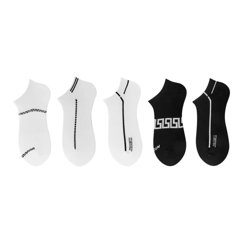 ZEROIN Ankle Socks Men's 5 Pack-13