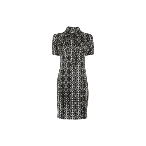 MaxMara Short-Sleeved Dresses Women's Black