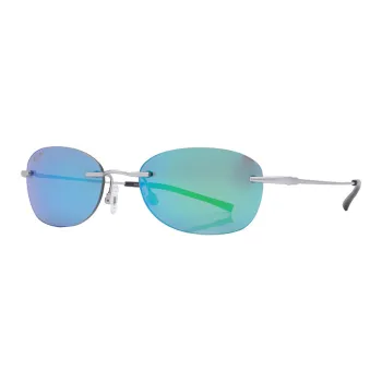 Maui Jim Aki Aki Mirrored Lenses Oval frame Sunglasses