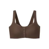 [Button-Front]Brown