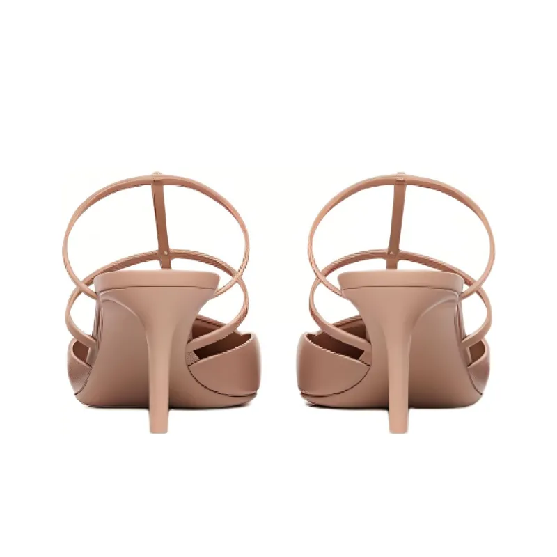 Valentino Garavani Rockstud Pointed Toe Caged Mules Women's-4