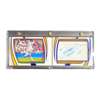 PANINI 2022 23 Immaculate Roberto Carlos Imm Card Signature 25 Box Royal Madrid Legend Left Back Sports Cards 1 Pc